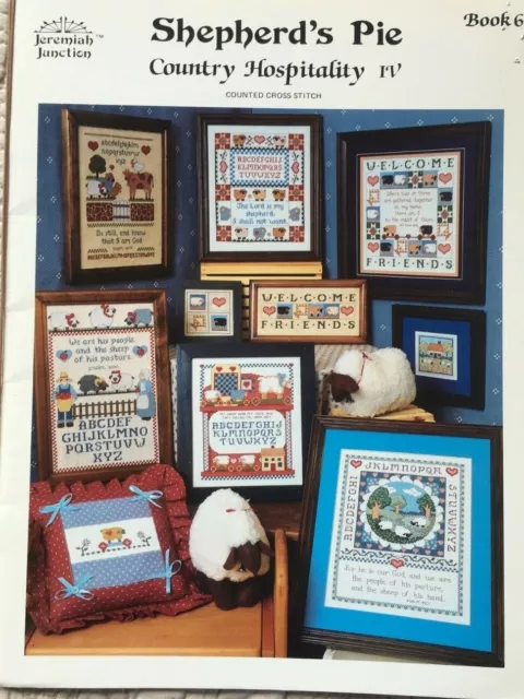 Shepherd's Pie Country Hospitality IV Jeremiah Junction Cross Stitch Pattern #6