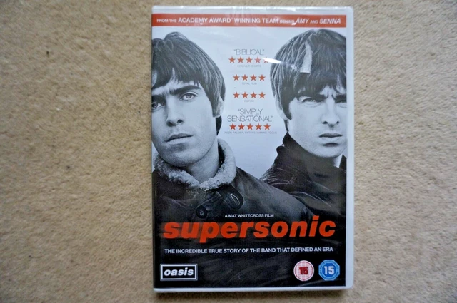 SUPERSONIC THE OASIS Story Brand New Sealed Genuine Uk Dvd
