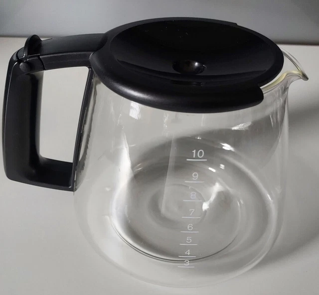 Glaskanne Ersatz Kanne KFK 10 FL Braun Flavor Select 10 Tassen gebraucht  TOP