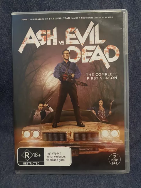 Ash vs. Evil Dead Season 1-3 TV Series Blu-ray 4 Disc BD All Region English  Box