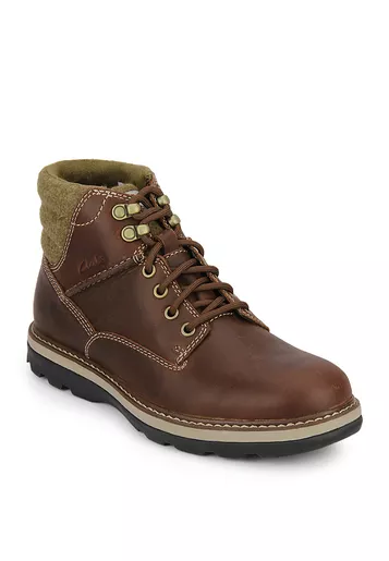 CLARKS MENS MALVERN RIDGE BOOTS CHESTNUT COMBI TRENDY UK 7 8 9 10 G 89.99 PicClick UK