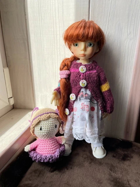 VÊTEMENT COMPATIBLE POUPÉE cathie bella - by mariannadoll - EUR 15,50