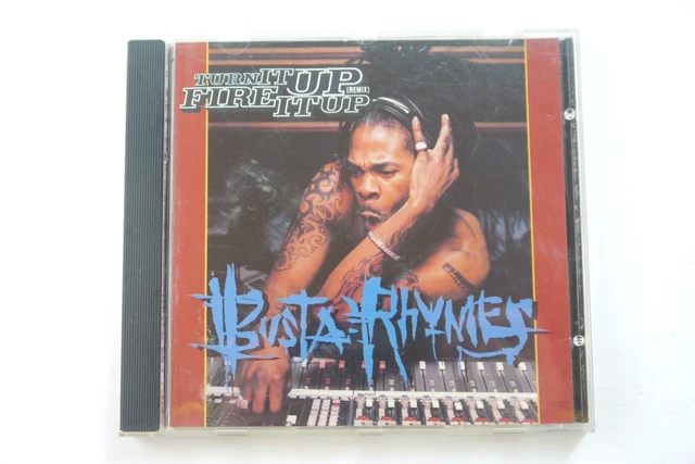 BUSTA RHYMES TURN IT UP FIRE IT UP (I27) 4 Track CD Single