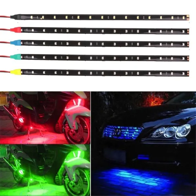 Impermeabile LED AutoMotor Veicolo Striscia Impermeabile Flessibile Striscia Soft R6V'EL