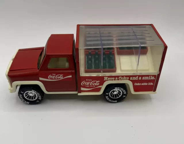 Vintage Buddy L Coca Cola Coke Delivery Truck Metal