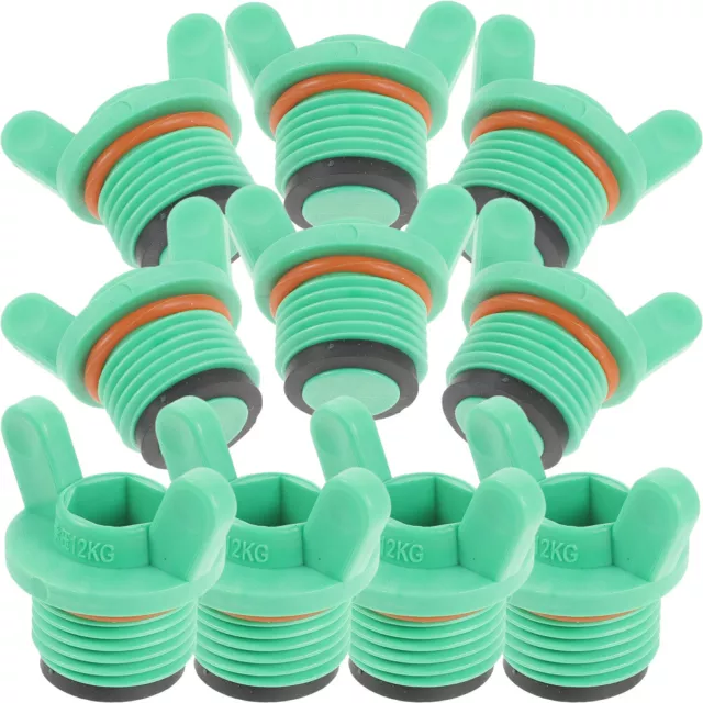 10x Plastic Hose Plugs for Water Hose End - Replaceable Stoppers