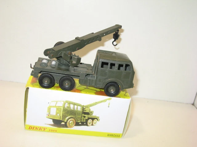 Ancien Dinky Toys Camion Militaire Dépannage Berliet 826 Mec Doulevant
