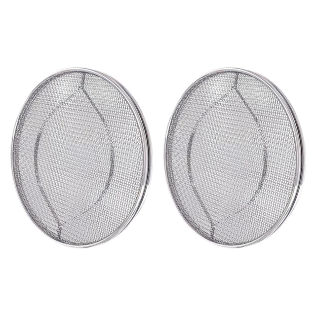 Écran Anti-Éclaboussures Pour Friteuse à Air - Acier Inoxydable, Diamètre 18cm (aussi 16/23cm), Amovible, Facile à Nettoyer