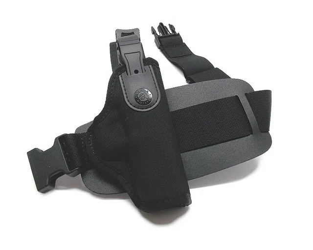 Fondina Da Spalla Per Pistola Per Glock 17 19, Fondine Ascellari Regolabili Con Porta Pistola E Porta Caricatori, Nylon Nero Taglia Unica - Foto 3