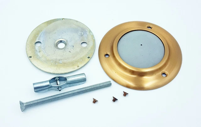 Heavy Duty Glynn Johnson Wall Mount Door Stop Bumper US10 Bronze 4 Inch