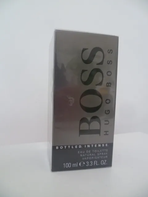 HUGO BOSS BOTTLED INTENSE EAU DE TOILETTE 100ML neuf sous blister