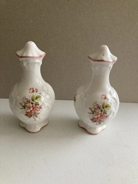 Queens China Wildrose Salz & Pfeffertopf, Shaker