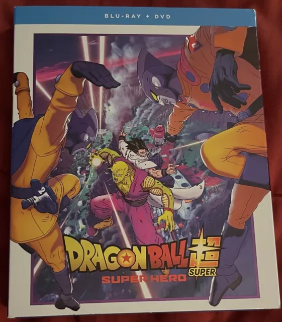 DRAGON BALL SUPER: Super Hero Movie (Blu-ray + DVD, 2022) With Slipcover  $14.99 - PicClick