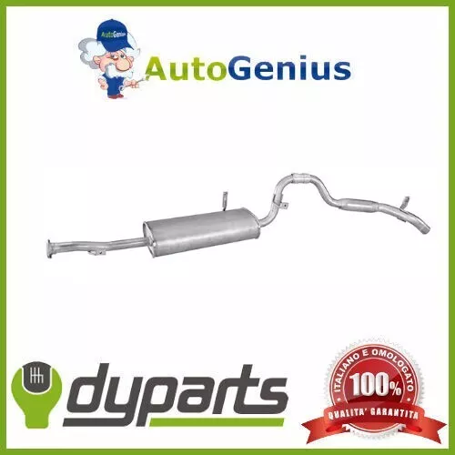 MARMITTA SILENZIATORE POSTERIORE SUZUKI VITARA Cabrio 1.6 i 16V 90>99 70605