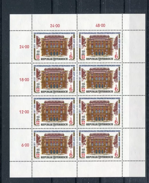 Österreich Mi.-Nr. 1971 postfrischer Kleinbogen - b5757