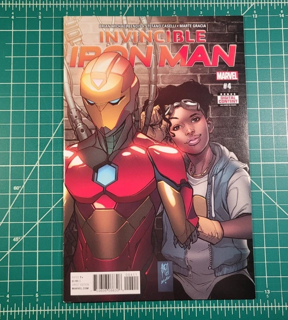 Invincible Iron Man #4 (2017) NM ICONIC Riri Cover! Marvel Comic Cvr A 1st Print
