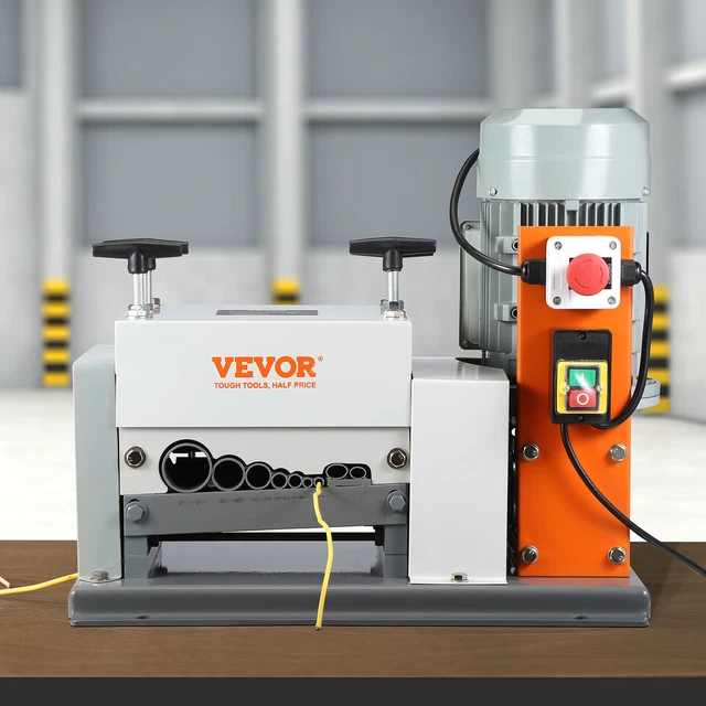 VEVOR MACHINE À Dénuder Fils Électrique Dénudeur Câble 1,5-40 mm Couper ...