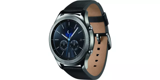 Samsung Smartwatch Uhr Armbanduhr Gear S3 classic silber