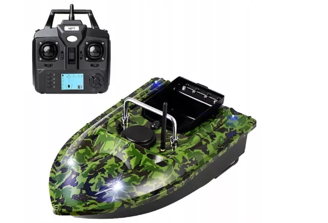 12000mAh GPS Fishing Bait Boat 500m Remote Control Bait Boat Fish Finder
