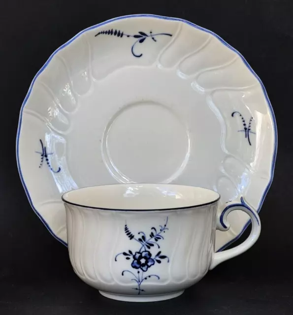 Sublime TASSE A THE + SOUCOUPE de VILLEROY & BOCH modèle VIEUX LUXEMBOURG