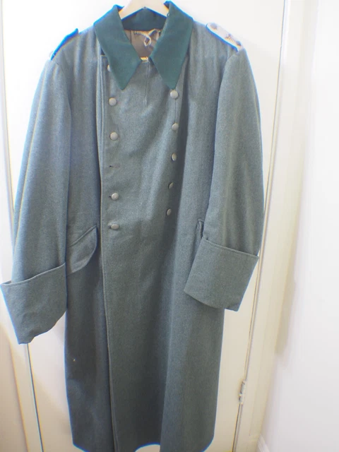 WW2 German Army Medical Corps Lieutenant Wool Overcoat WW2 German Army Medical Corps Lieutenant Wool Overcoat