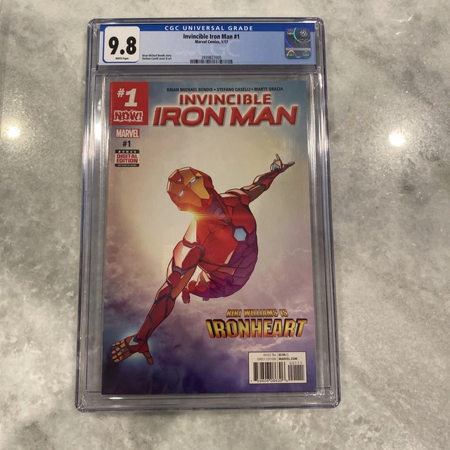 Invincible Iron Man #1 CGC 9.8 Cvr A First Print