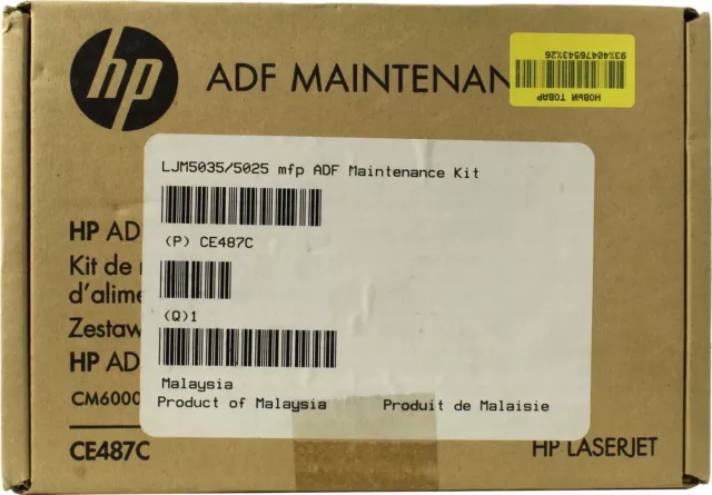 HP GENUINE ORIGINAL CE487C ADF Maintenance Kit for LaserJet M5035 5025mfp *NEW*