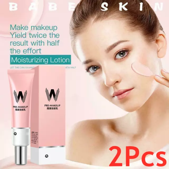 2xKorea VENZEN W-AIRFIT PORE PRIMER Moist Oil Control Concealer Foundation Women