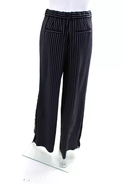 RACHEL ROY COLLECTION Womens Blue Button Trousers Size 0 12211204 3