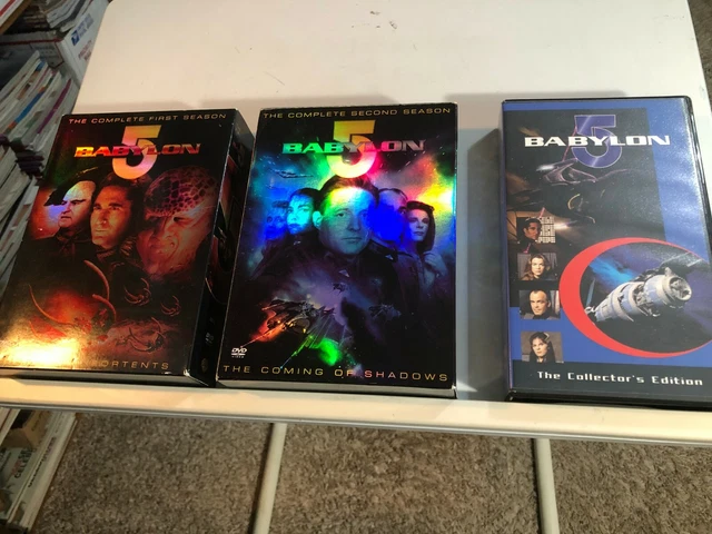 Babylon 5 - The Complete 1 First and 2 Second Season DVD PLUS   COLLECTORS VHS