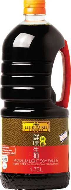 Salsa di soia premium Lee Kum Kee 1,75 L | salsa di soia salsa di soia chiara