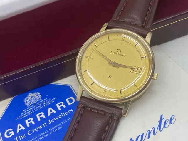 Garrard gold watches for sale on ebay 2025