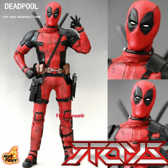 New Hot Toys MMS347 Deadpool 1/6 Action Figure Model Toy IN STOCK