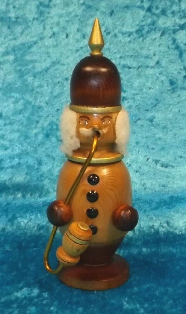 Altes DDR Räuchermännchen mit Pfeife Erzgebirge ca. 26 cm