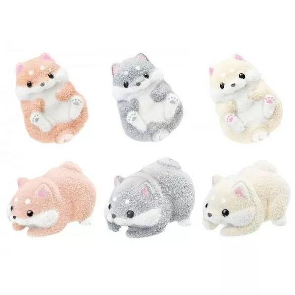 Blind Box Cute Charger Animal Mameshiba Cable Bite Protector 1 Random Dog Figure