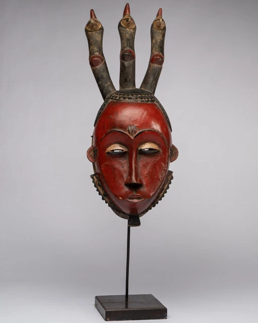 Masque Baoulé Art Akan art tribal art premier (Bekijk print
