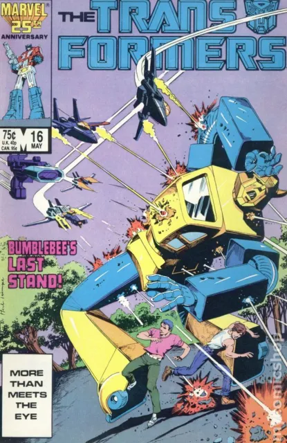 Transformers #16 FN 6.0 1986 Stock Image