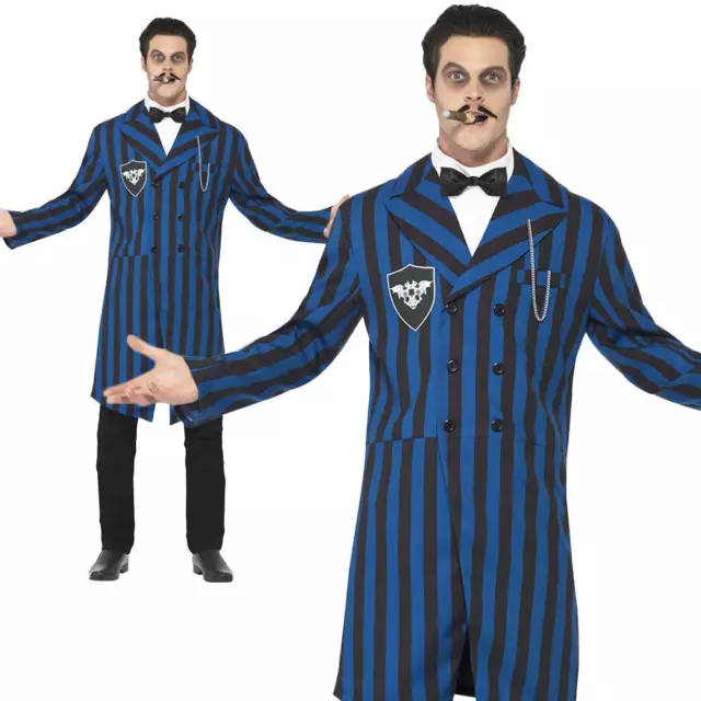 Adult Gomez Duke of the Manor Costume Mens Halloween Fancy Dress Outfit M,L