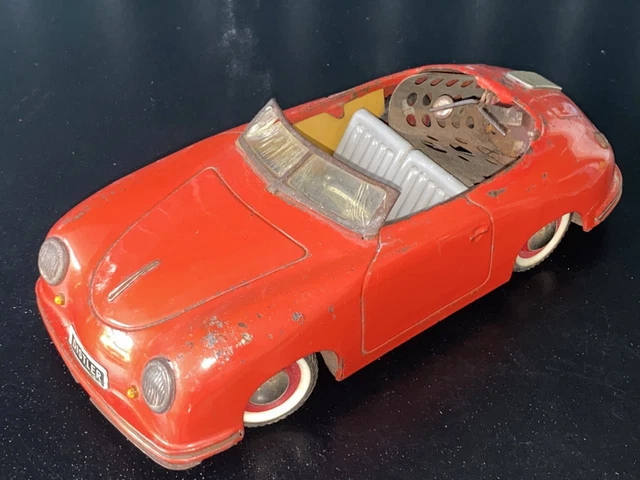 DISTLER ELECTRO MATIC 7500 PORSCHE 356-German - Red - Vintage - Rare £ ...
