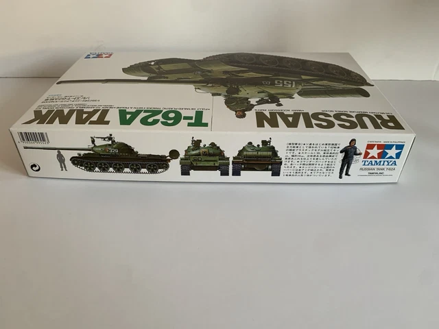 Tamiya 35108 1/35 RUSSIAN T-62A TANK - Harcjárművek, Páncélosok - Makett
