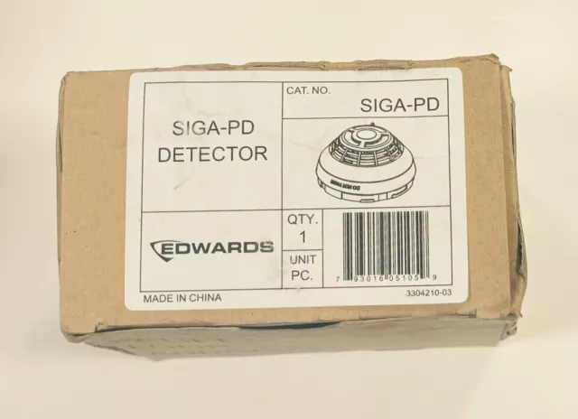 Edwards SIGA-PD  Detector EST Intelligent Photoelectric Smoke Detector