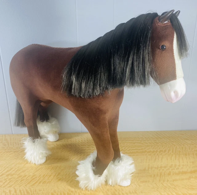 Poupée American Girl Cheval Clydesdale BKH36 - 20 Pouces - Retirée 2014 - Occasion