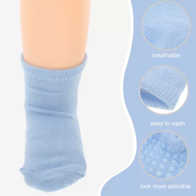6 Pairs Toddler Socks Baby Boy And Girls Cotton Socks Newborn Socks Kids Socks 2