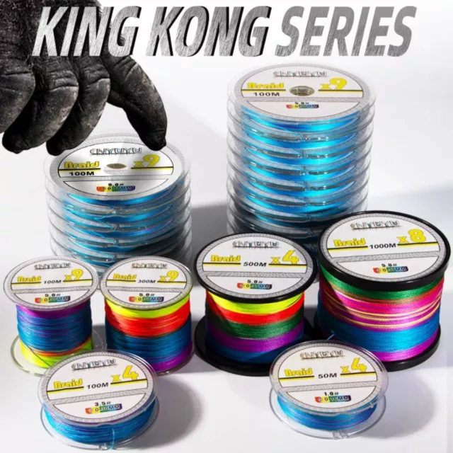 EXTREME 100M PE Braided line Japan Material. Fishing Line for sea