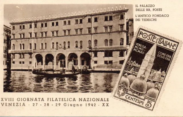 Venezia - Giornata Filatelica - 1942
