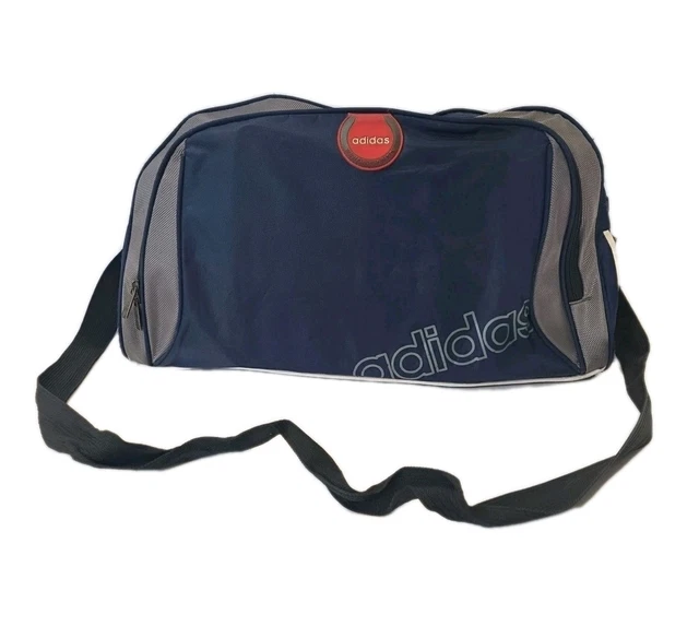 Sac De Sport Vintage Speedo Duffel - Rose Multicolore Années 80 - Grand Format - Occasion