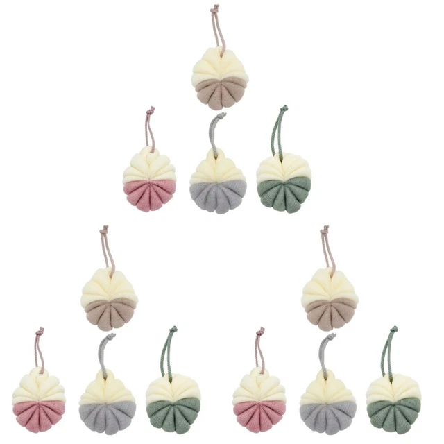 12 Pcs Éponge De Luffa Pour Le Corps Éponge De Bain Éponges De Luffa