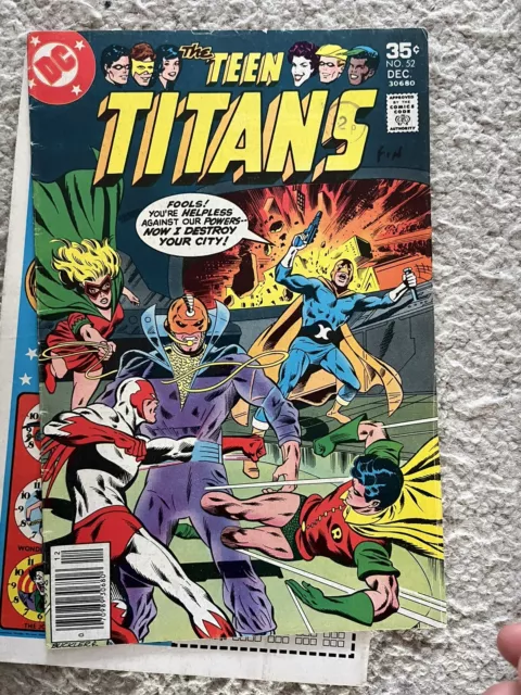 Teen Titans (1966 1st Series) #52 DC Comics