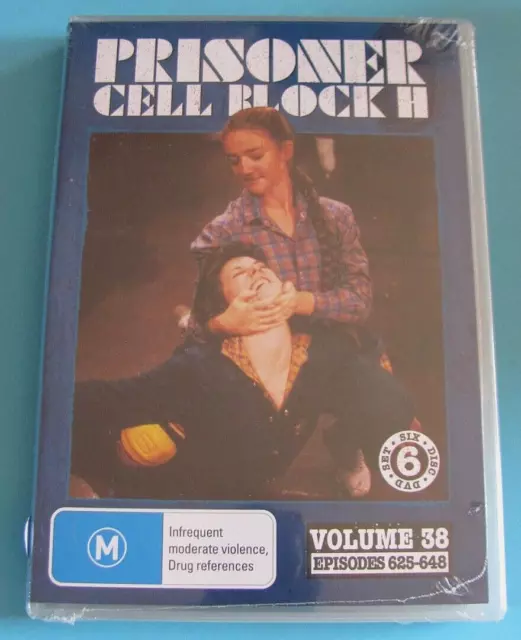 PRISONER Cell Block H Volume 38 DVD Episodes 625-648 NEW SEALED All Region
