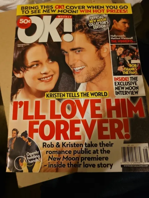 OK! WEEKLY MAGAZINE ~ November 30, 2009 ROBERT PATTINSON & KRISTEN STEWART E-5-2